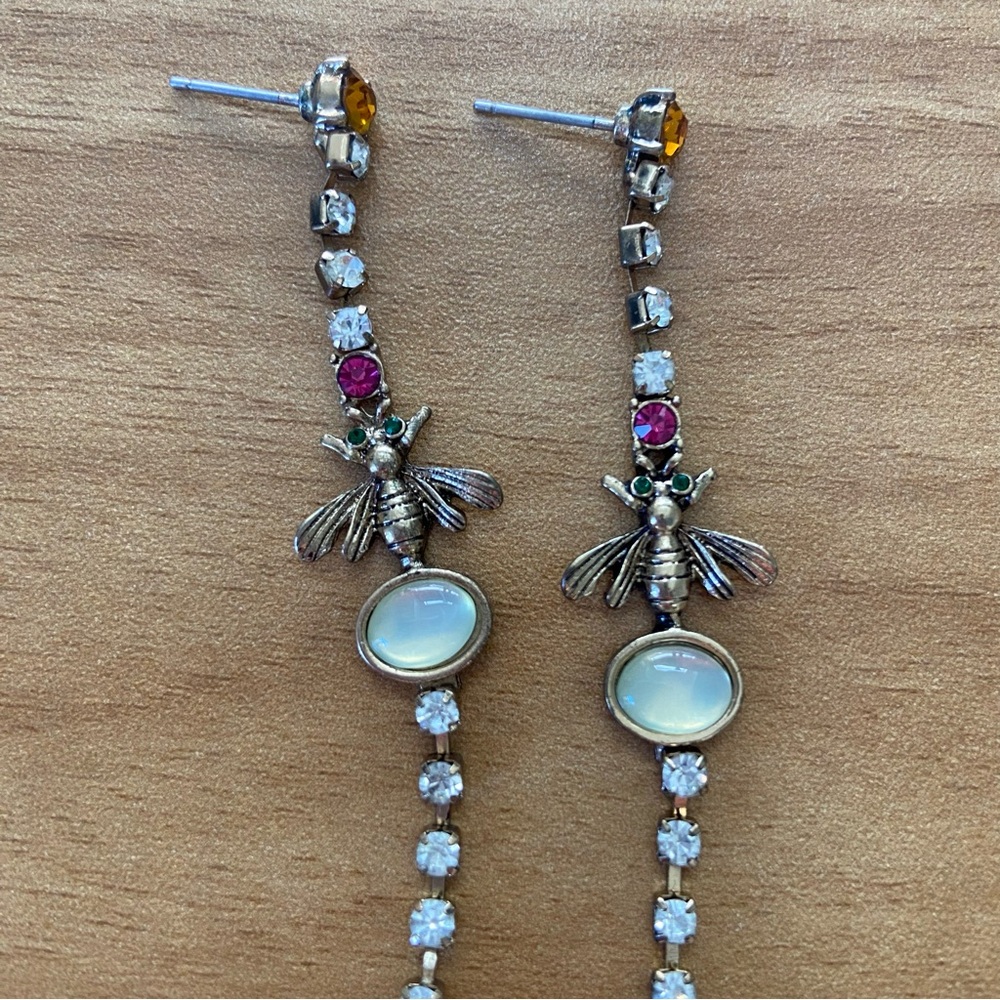 Bee Multi-Color Drop Earrings - Picture 2 of 3